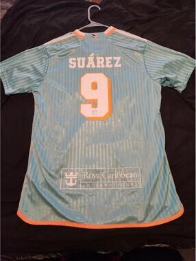 Inter Miami 2024/2025 Suarez MLS USA Third Soccer Jersey Size L